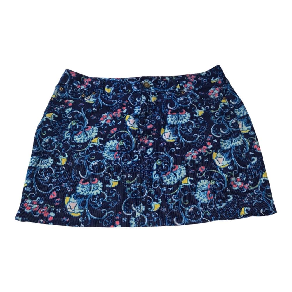 Lilly Pulitzer  Corduroy Skirt 6